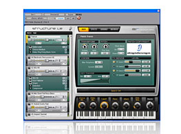 Digidesign Structure LE Pro Tools 的高級采樣播放器