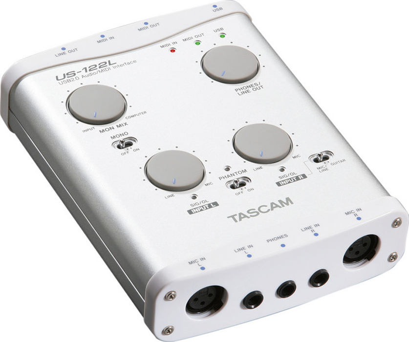 TASCAM US-122L 音頻接口