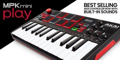 AKAI - MPK Mini Play MIDI鍵盤 MIDI控制器