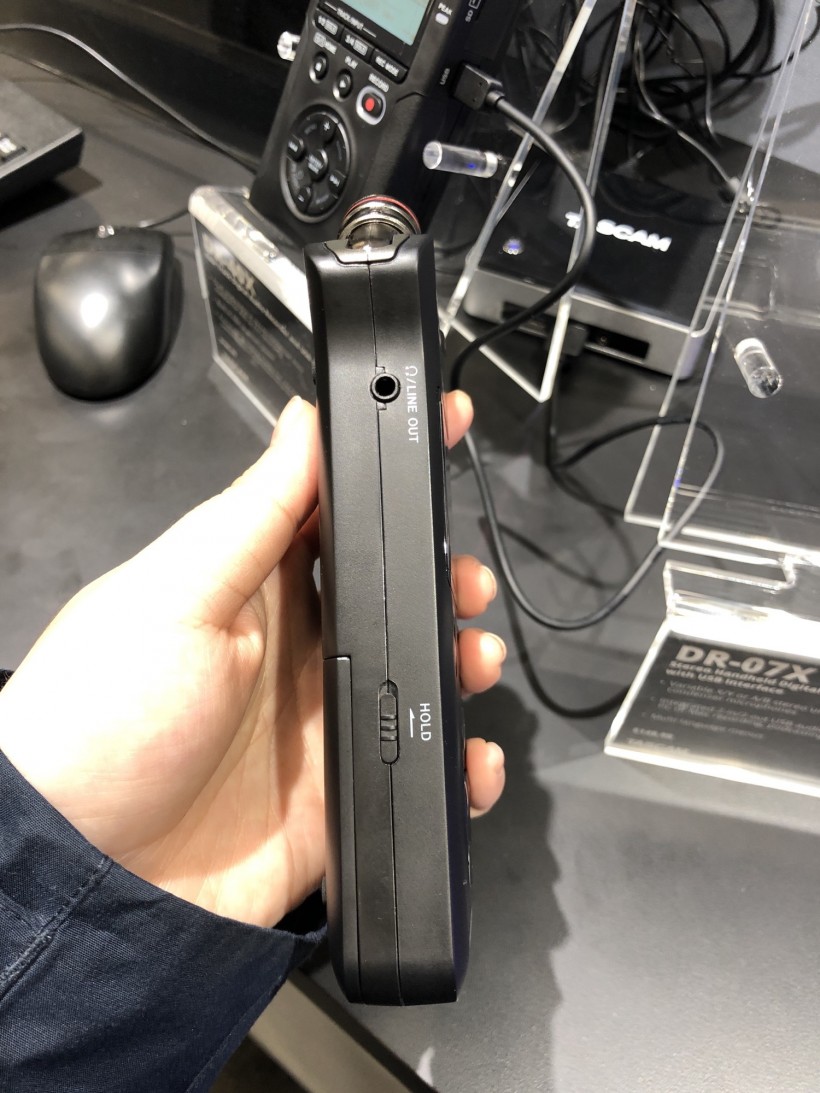 NAMM 2019 展會：Tascam 三款 DR-X 系列手持錄音機第一時間上手