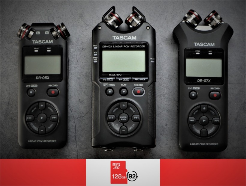 TASCAM X 戰(zhàn)警祭：DR-05X、DR-07X、DR-40X 系列便攜式錄音機(jī)測(cè)評(píng)