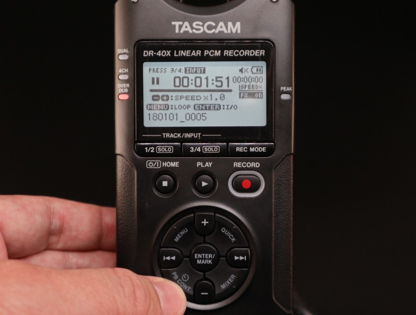 TASCAM X 戰(zhàn)警祭：DR-05X、DR-07X、DR-40X 系列便攜式錄音機(jī)測(cè)評(píng)