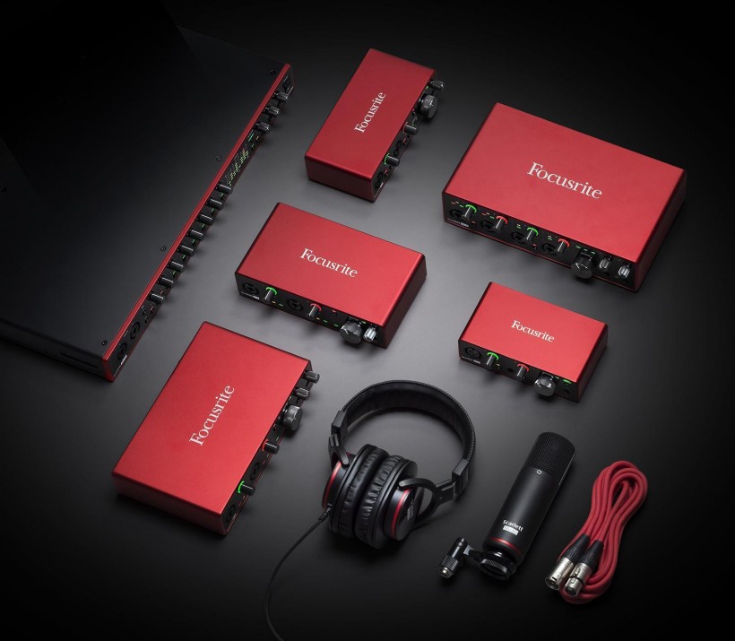 Focusrite 發(fā)布第三代 Scarlett 音頻接口系列，USB-C 接口 + 24 / 192 配置