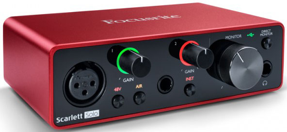 Focusrite 發(fā)布第三代 Scarlett 音頻接口系列，USB-C 接口 + 24 / 192 配置