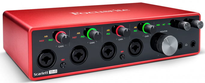 Focusrite 發(fā)布第三代 Scarlett 音頻接口系列，USB-C 接口 + 24 / 192 配置