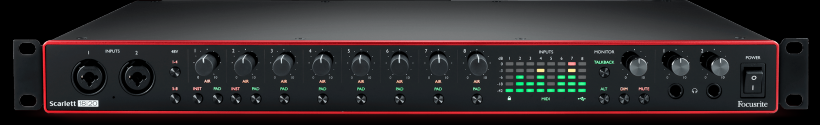 Focusrite 發(fā)布第三代 Scarlett 音頻接口系列，USB-C 接口 + 24 / 192 配置