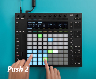 Ableton PUSH 2 專業(yè)硬件控制器,含Live 10 Intro軟件