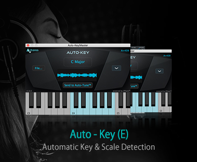 Antares Auto-Key (E)自動調與音階偵測插件（電子版）