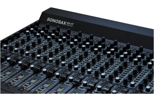 Sonosax SX-VT series 緊湊型模塊式12-32路調(diào)音臺連8母線及4輔助輸出