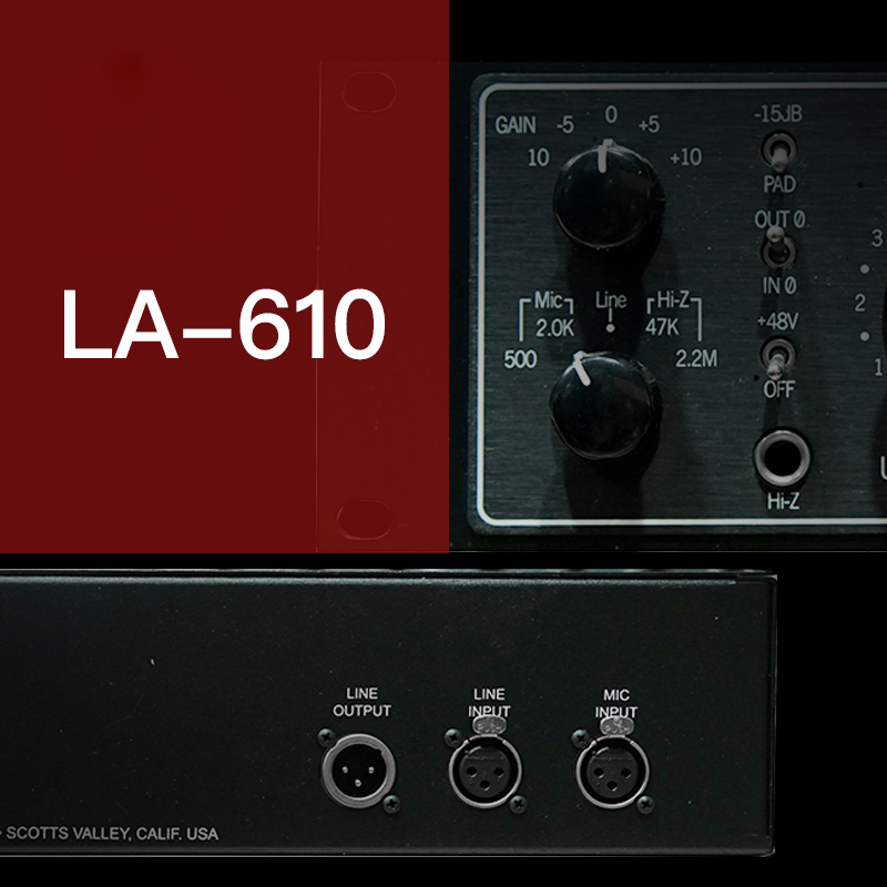 Universal Audio LA-610 MKII 單通道電子管通道條,M-610+LA2A