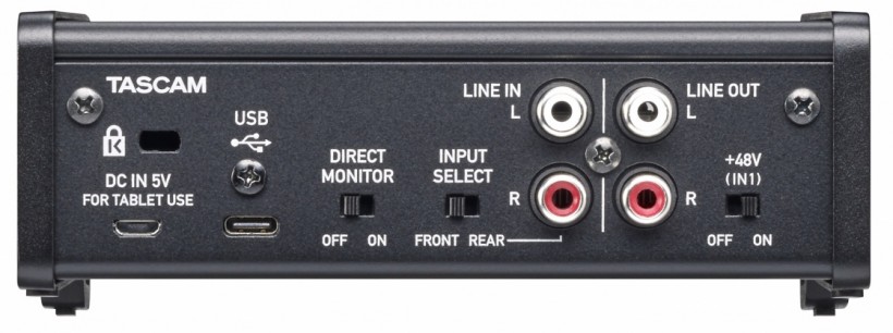 Tascam 發(fā)布新 US-HR 系列三款 USB-C 音頻接口：US-1x2HR、US-2x2HR、US-4x4HR