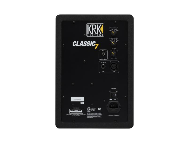 KRK CLASSIC 有源監(jiān)聽音箱系列發(fā)布，有 5、7、8 寸三種尺寸